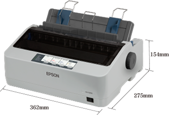 产品外观尺寸 - Epson LQ-300KH产品规格